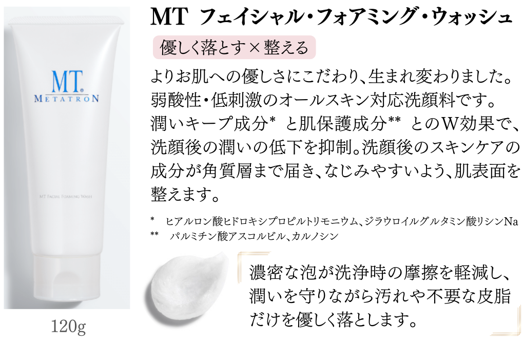 MTフェイシャルフォアミングウォッシュ